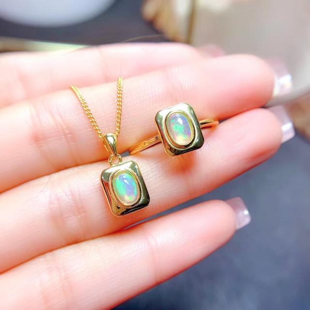 10月誕生石　オパール2.7ct ネックレス　新品 10月誕生石 トルマリン/オパール – Crossfor Online Store